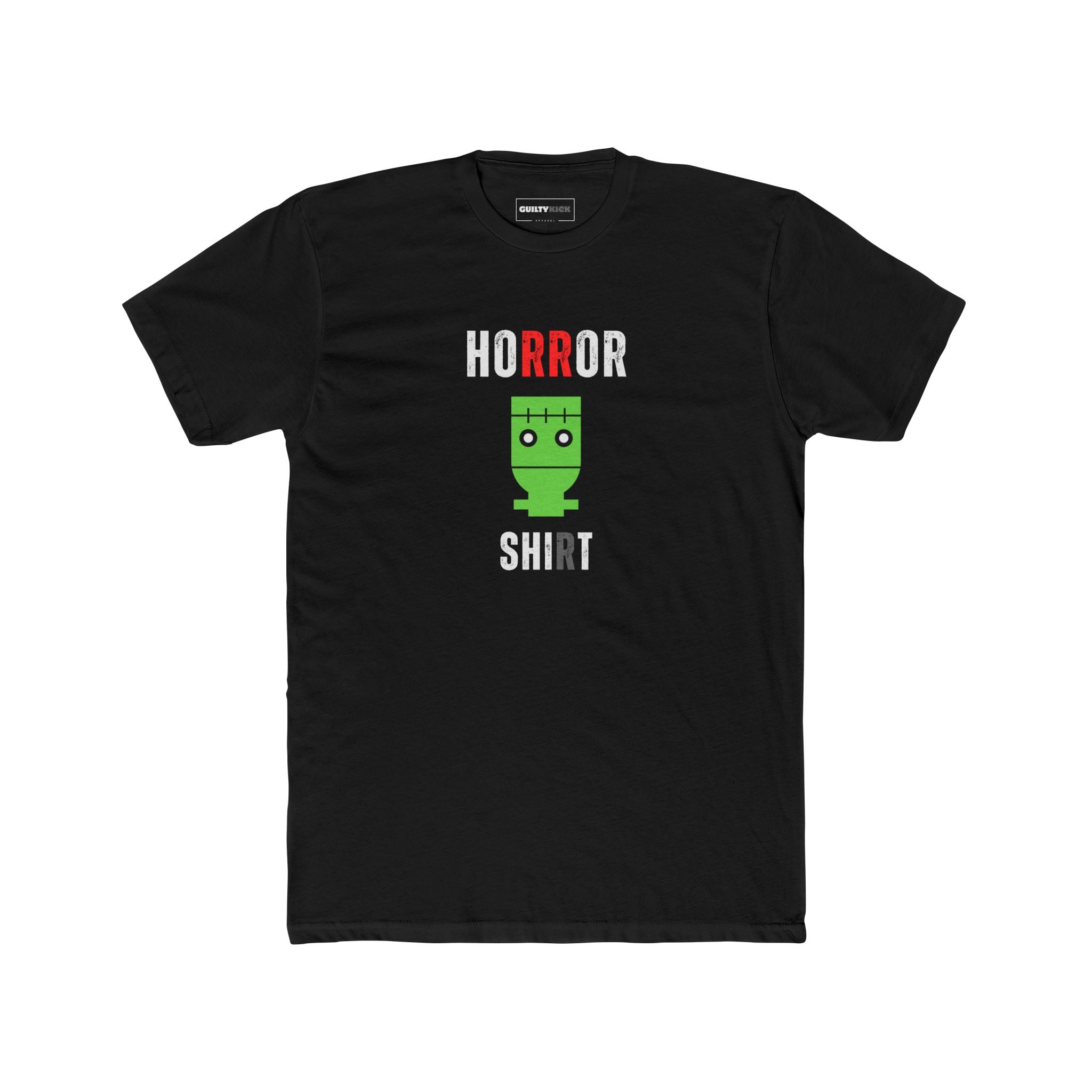 Frankenstein Cartoon Tee - Guilty Kick Apparel