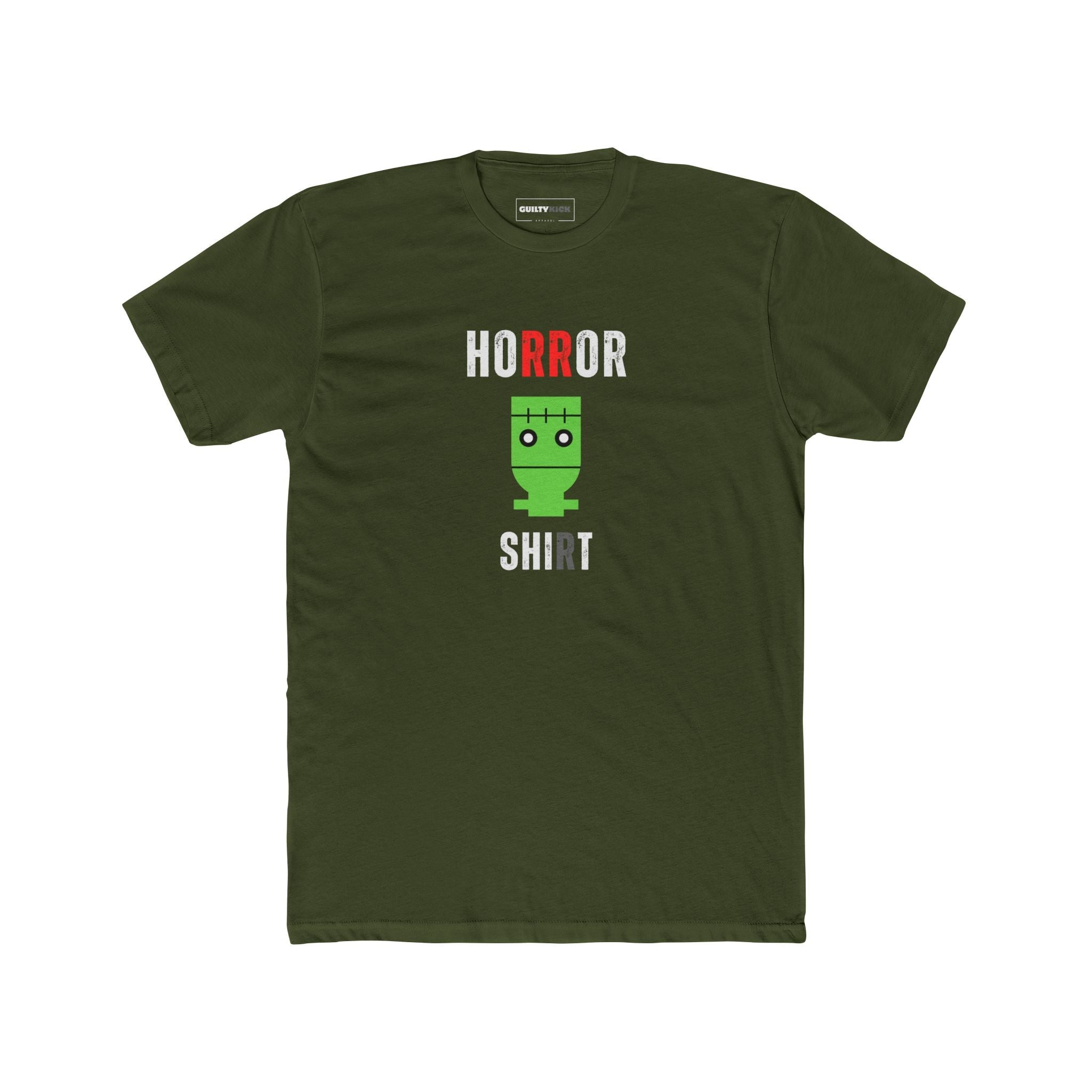 Frankenstein Cartoon Tee - Guilty Kick Apparel