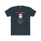 Friday the 14th: Funny Minimalist Slasher Parody T-Shirt - Guilty Kick Apparel