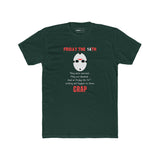 Friday the 14th: Funny Minimalist Slasher Parody T-Shirt - Guilty Kick Apparel