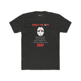 Friday the 14th: Funny Minimalist Slasher Parody T-Shirt - Guilty Kick Apparel