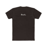 Front. & Back. The Ultimate Literal Minimalist Graphic T-Shirt - Guilty Kick Apparel