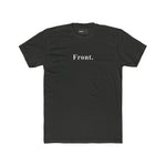 Front. & Back. The Ultimate Literal Minimalist Graphic T-Shirt - Guilty Kick Apparel