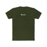 Front. & Back. The Ultimate Literal Minimalist Graphic T-Shirt - Guilty Kick Apparel