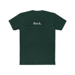 Front. & Back. The Ultimate Literal Minimalist Graphic T-Shirt - Guilty Kick Apparel