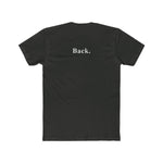 Front. & Back. The Ultimate Literal Minimalist Graphic T-Shirt - Guilty Kick Apparel
