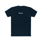 Front. & Back. The Ultimate Literal Minimalist Graphic T-Shirt - Guilty Kick Apparel