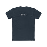 Front. & Back. The Ultimate Literal Minimalist Graphic T-Shirt - Guilty Kick Apparel