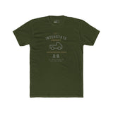 Gary's Interstate Freight Distressed Parody Tee Funny Sunbaked Retro Trucker T-Shirt - Guilty Kick Apparel