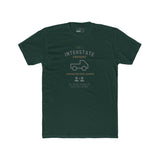 Gary's Interstate Freight Distressed Parody Tee Funny Sunbaked Retro Trucker T-Shirt - Guilty Kick Apparel