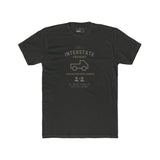 Gary's Interstate Freight Distressed Parody Tee Funny Sunbaked Retro Trucker T-Shirt - Guilty Kick Apparel