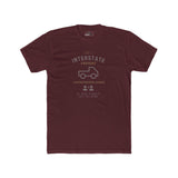 Gary's Interstate Freight Distressed Parody Tee Funny Sunbaked Retro Trucker T-Shirt - Guilty Kick Apparel