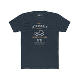 Gary's Interstate Freight Distressed Parody Tee Funny Sunbaked Retro Trucker T-Shirt - Guilty Kick Apparel