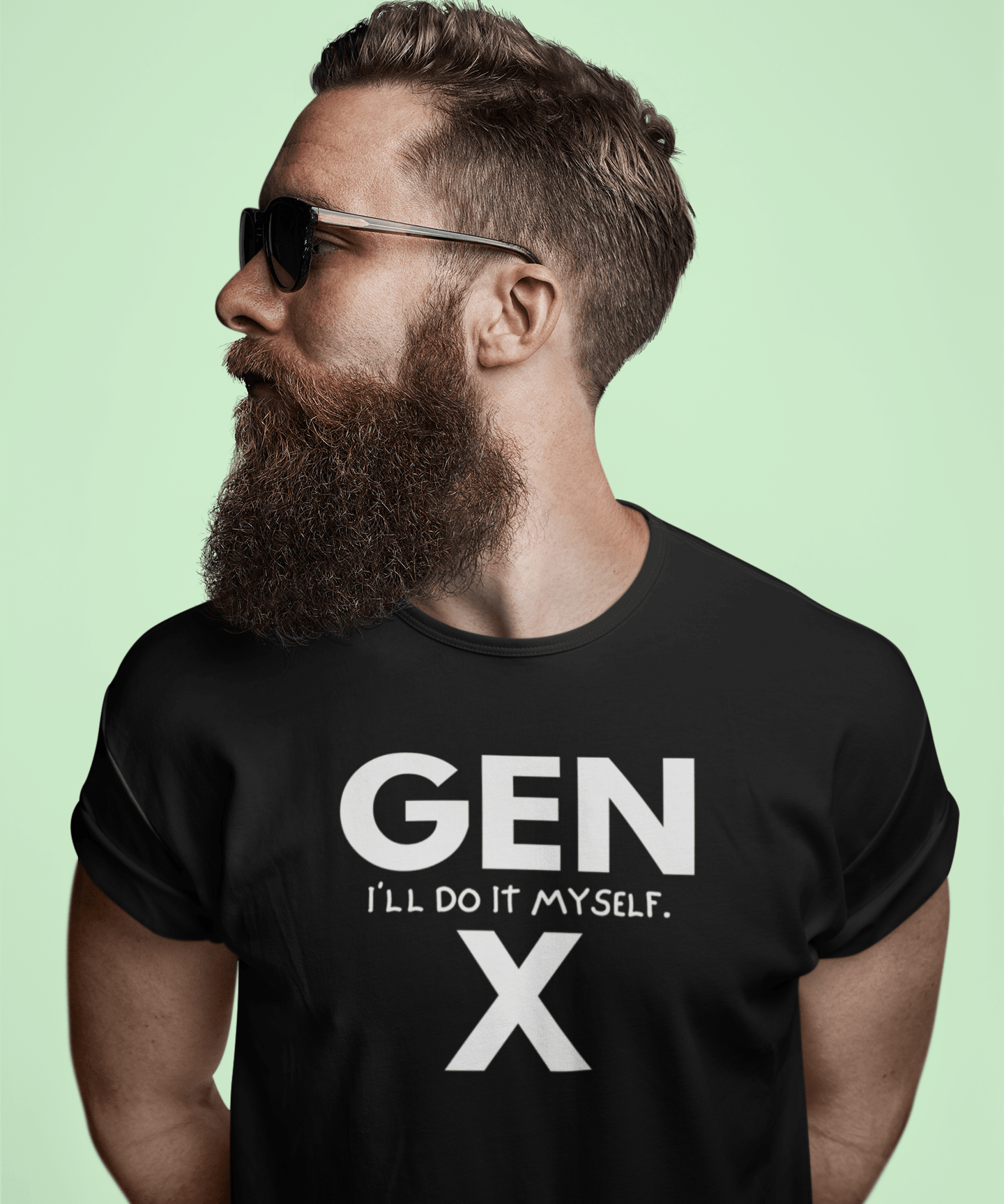 Gen X: I will Do It Myself T-Shirt | Latchkey Generation Satire Tee - Guilty Kick Apparel