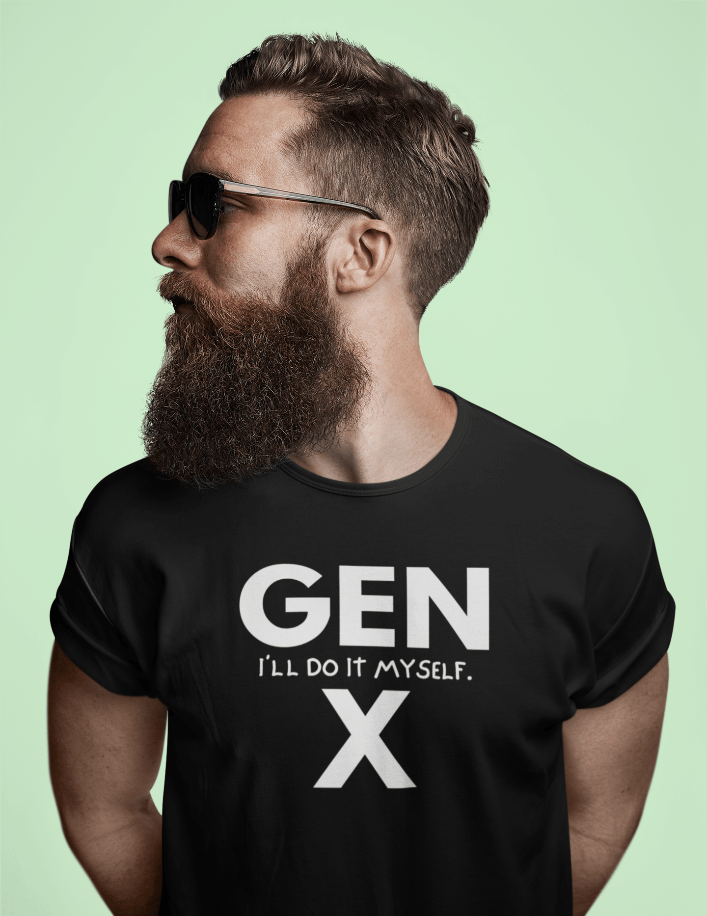 Gen X: I will Do It Myself T-Shirt | Latchkey Generation Satire Tee - Guilty Kick Apparel