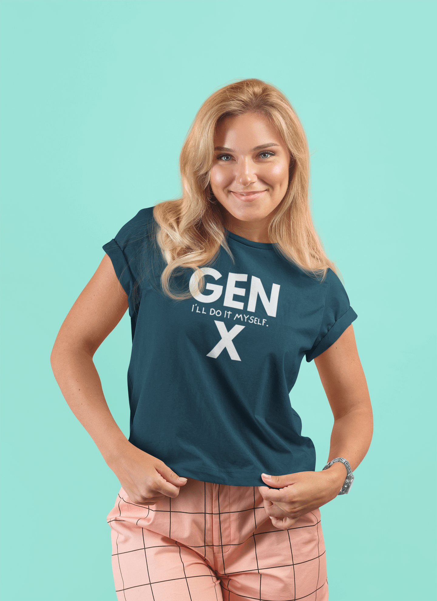 Gen X: I will Do It Myself T-Shirt | Latchkey Generation Satire Tee - Guilty Kick Apparel