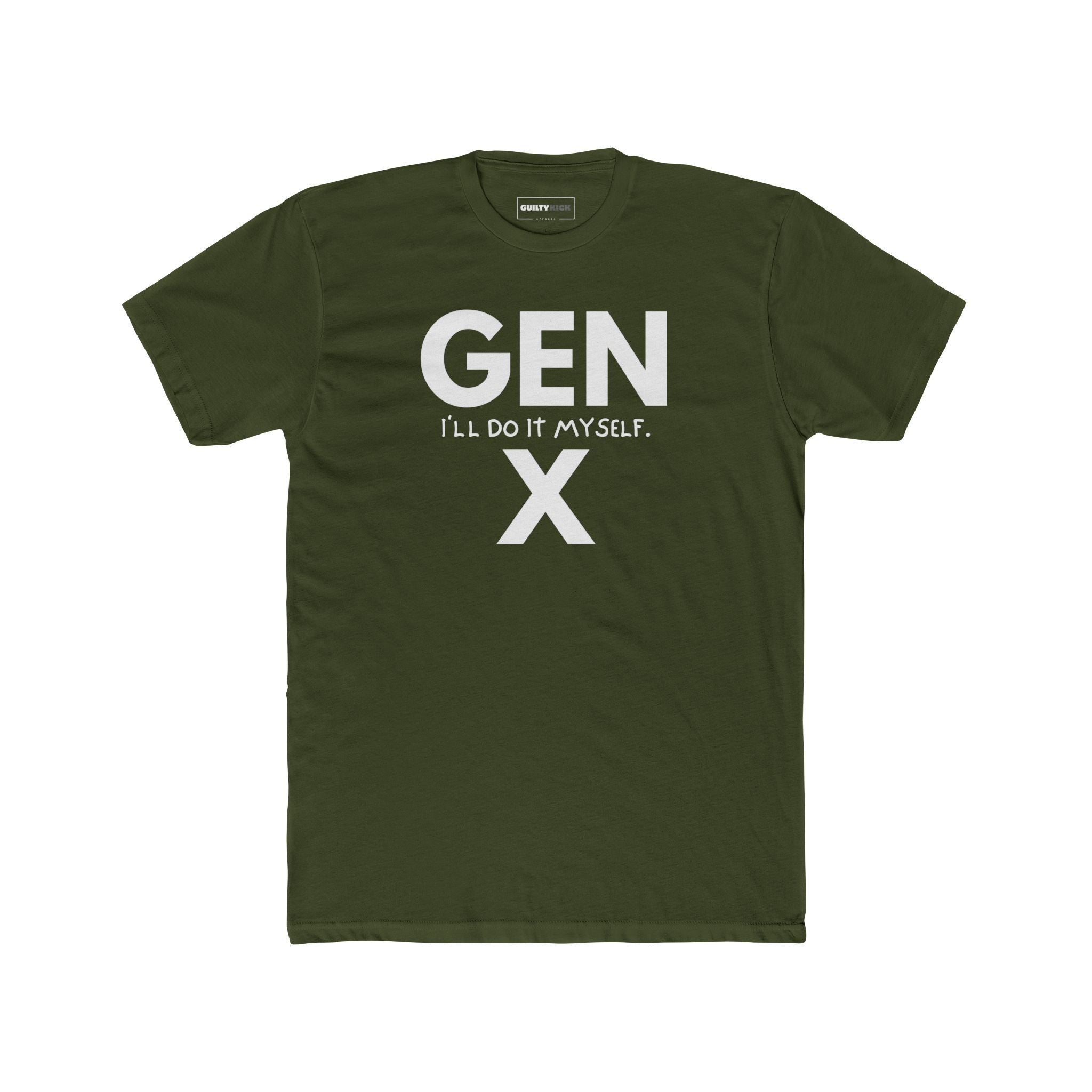 Gen X: I will Do It Myself T-Shirt | Latchkey Generation Satire Tee - Guilty Kick Apparel