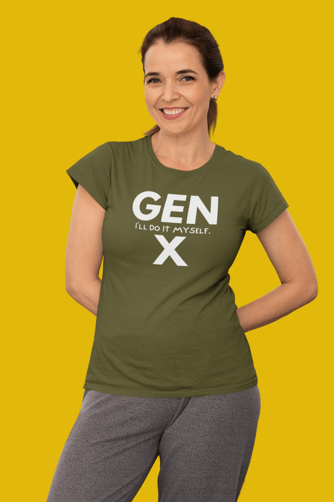 Gen X: I will Do It Myself T-Shirt | Latchkey Generation Satire Tee - Guilty Kick Apparel