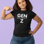 Gen Z: Delulu Is The Solulu T-Shirt | Funny Zoomer Slang Satire Tee - Guilty Kick Apparel
