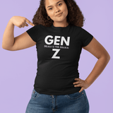 Gen Z: Delulu Is The Solulu T-Shirt | Funny Zoomer Slang Satire Tee - Guilty Kick Apparel