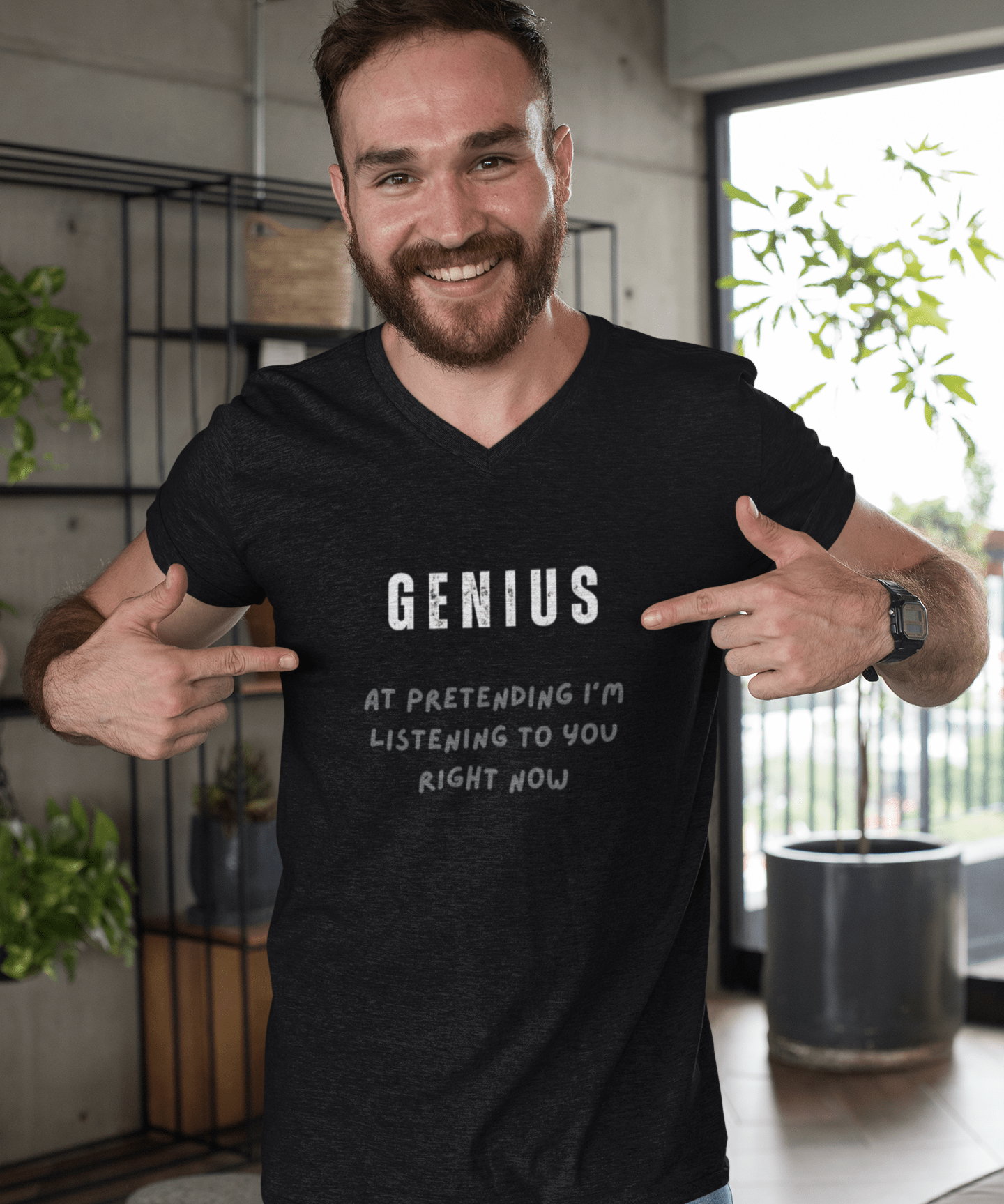 Genius Confession Artful Not Listening Shirt - Guilty Kick Apparel
