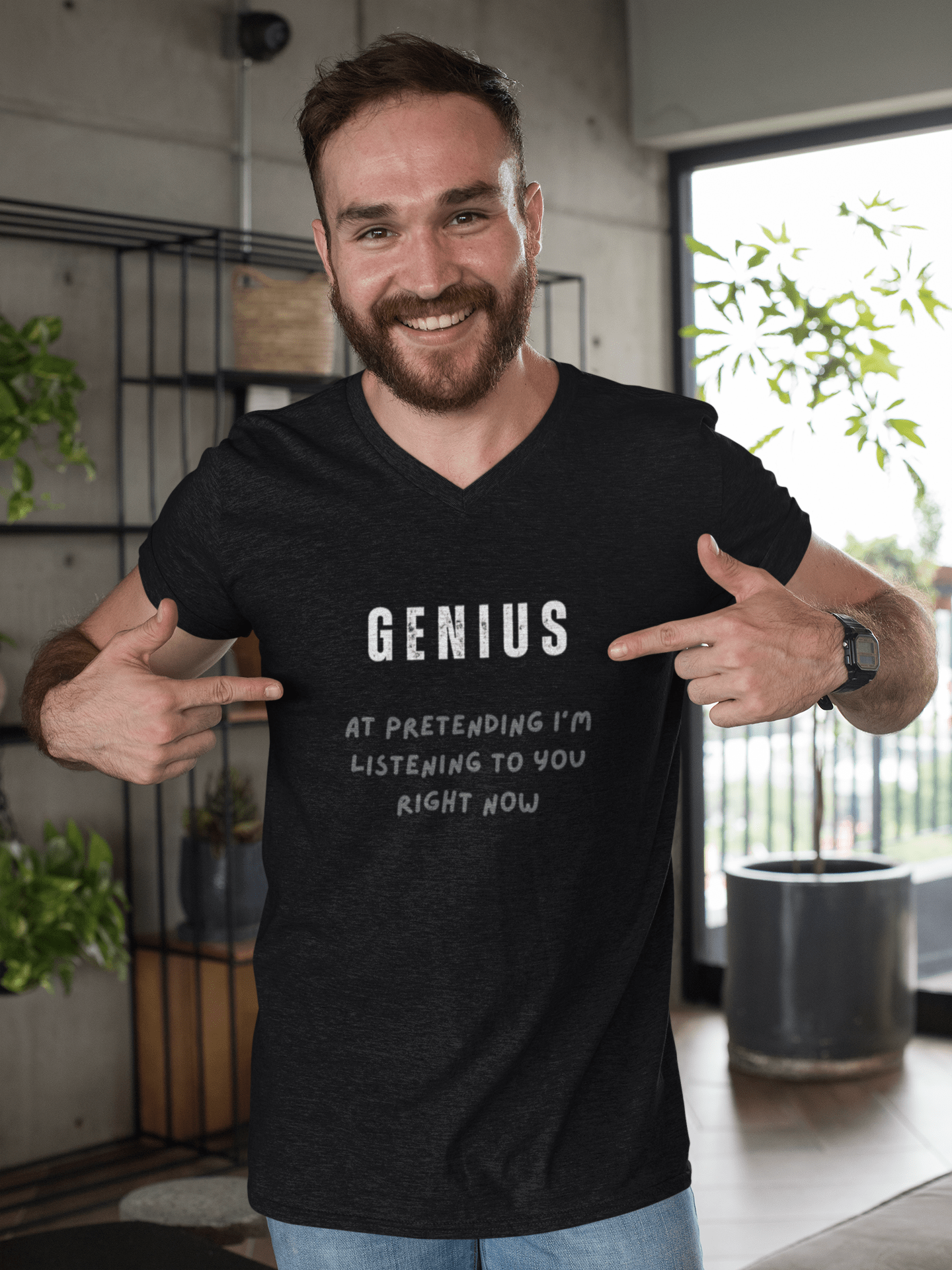Genius Confession Artful Not Listening Shirt - Guilty Kick Apparel