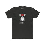 Ghost Tee - Spooky and Cute Unisex Tri - Blend Crew Tee - Guilty Kick Apparel