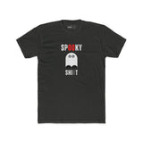 Ghost Tee - Spooky and Cute Unisex Tri - Blend Crew Tee - Guilty Kick Apparel