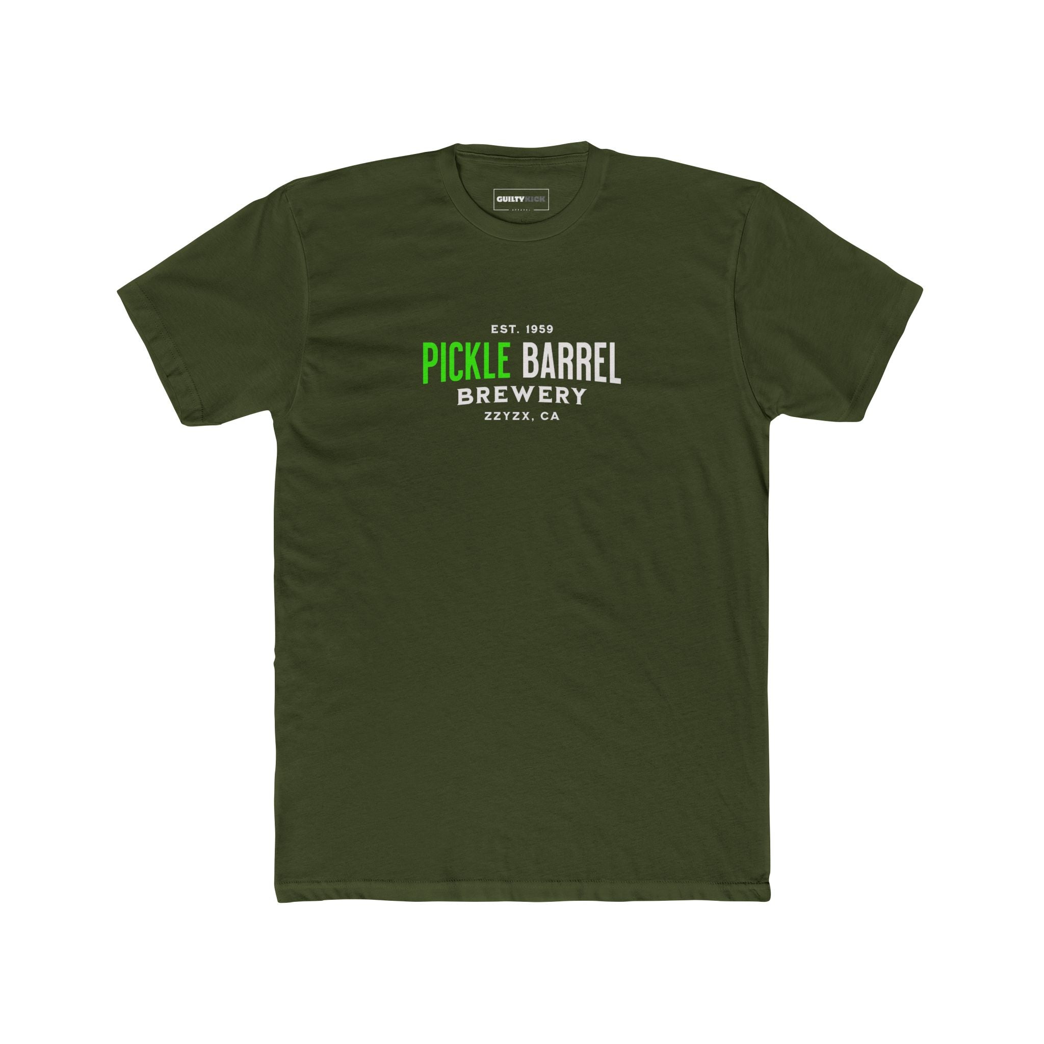 Graphic Tee, Pickle Barrel Brewery T-Shirt - Guilty Kick Apparel