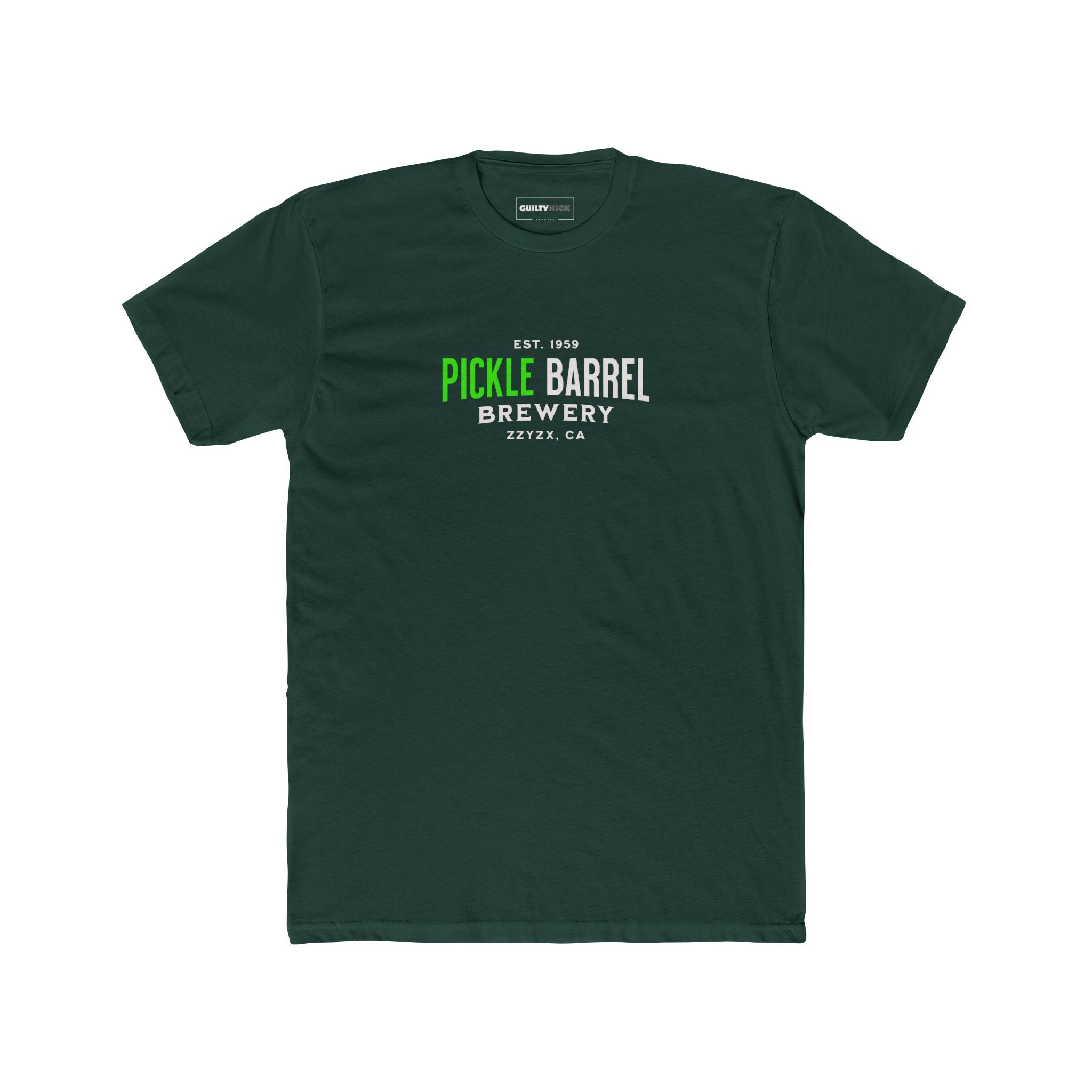 Graphic Tee, Pickle Barrel Brewery T-Shirt - Guilty Kick Apparel