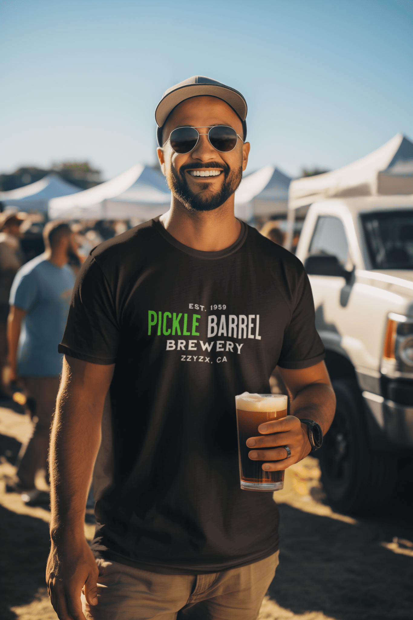 Graphic Tee, Pickle Barrel Brewery T-Shirt - Guilty Kick Apparel