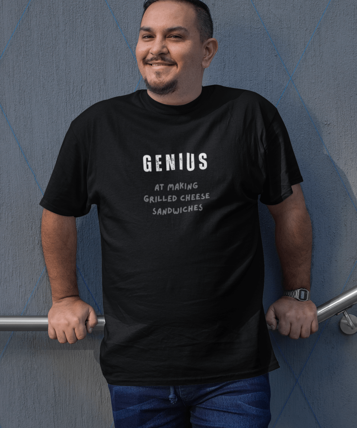 Grilled Cheese Genius Tee - Guilty Kick Apparel