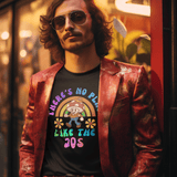 Groovy Shroom: There's No Place Like The 70s Retro Cartoon T-Shirt - Guilty Kick Apparel