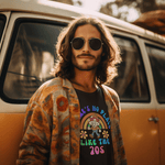 Groovy Shroom: There's No Place Like The 70s Retro Cartoon T-Shirt - Guilty Kick Apparel