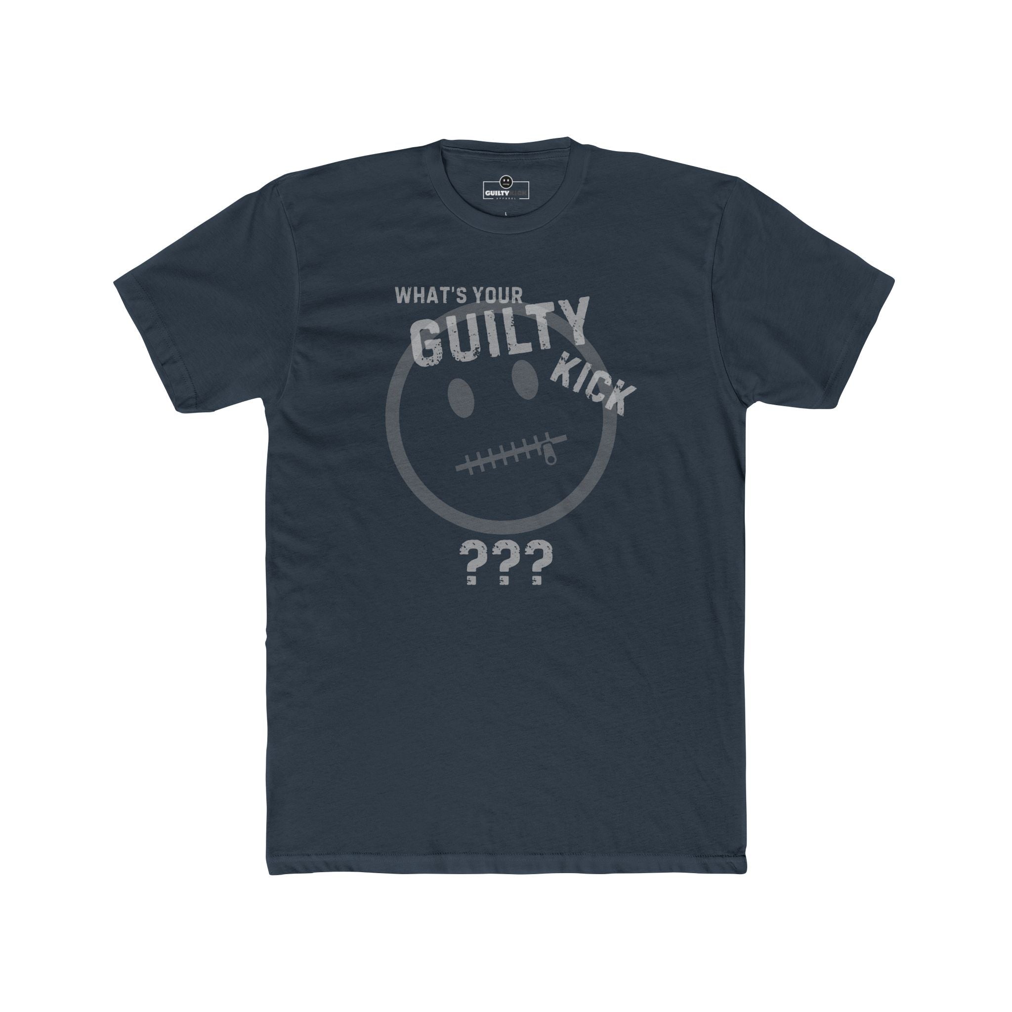 Guilty Kick "Confess" Satirical Graphic T-Shirt - The Branded Confession Tee - Guilty Kick Apparel