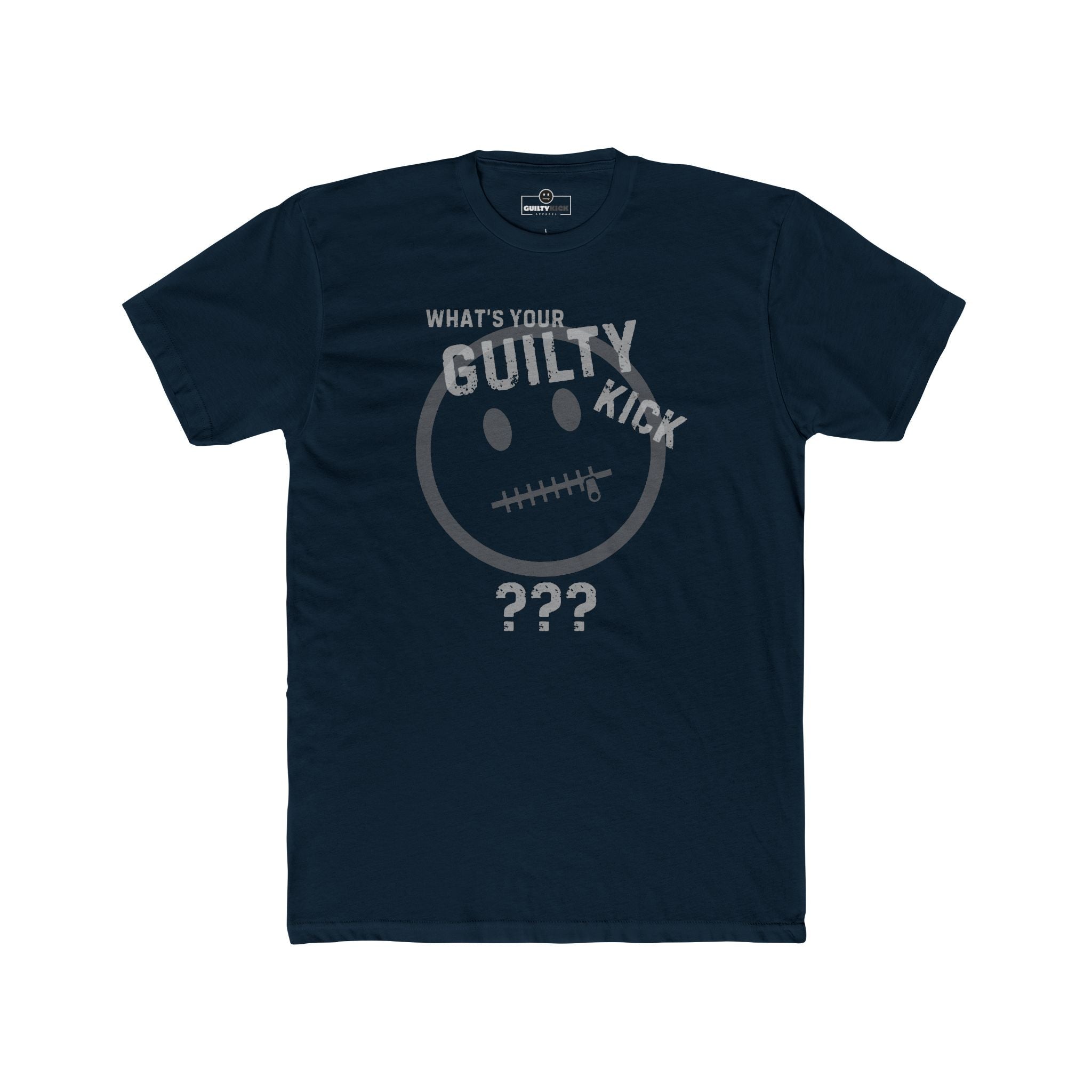 Guilty Kick "Confess" Satirical Graphic T-Shirt - The Branded Confession Tee - Guilty Kick Apparel