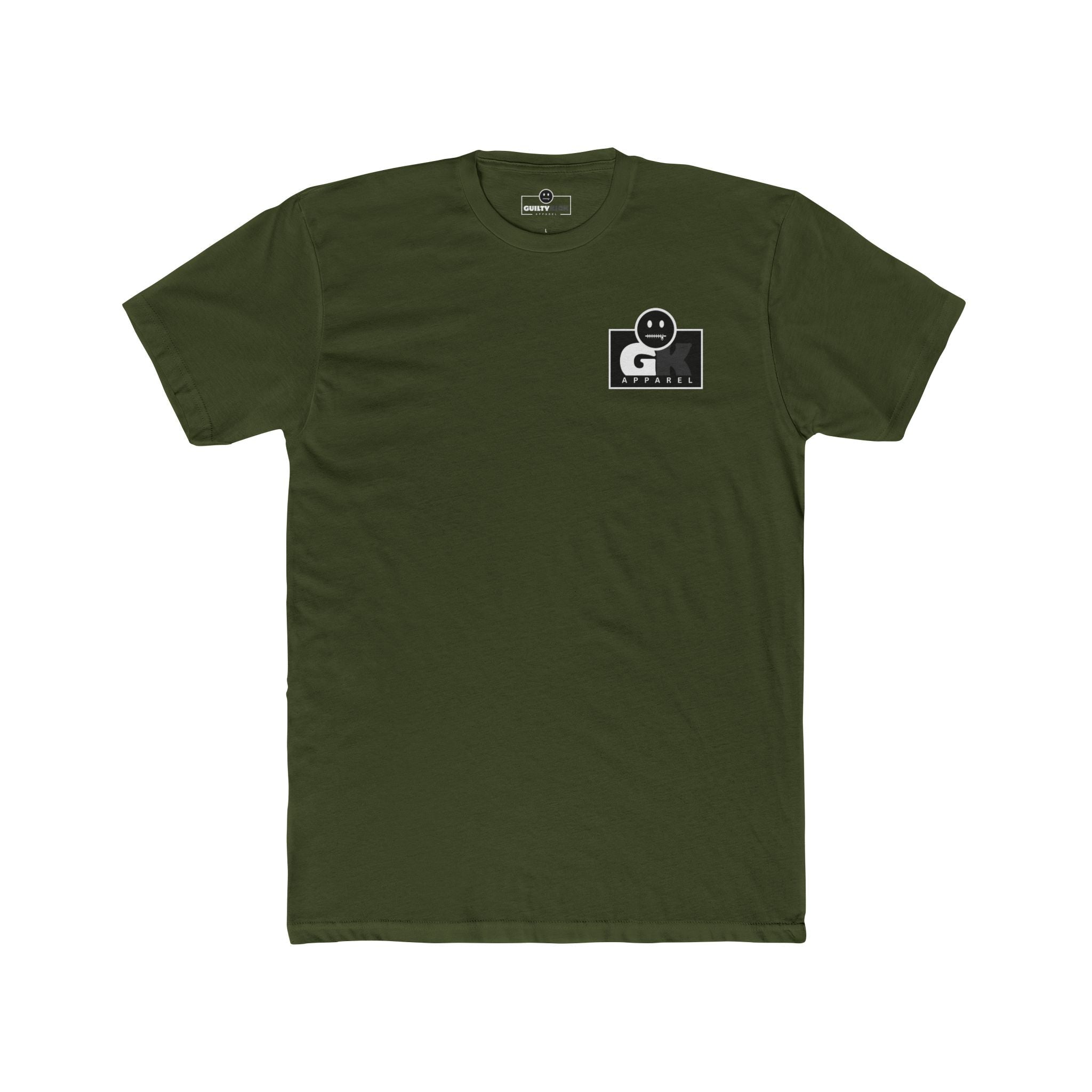 Guilty Kick "Spine Print" Satirical Graphic T-Shirt - The vertical spine Branded Tee 6 - Guilty Kick Apparel