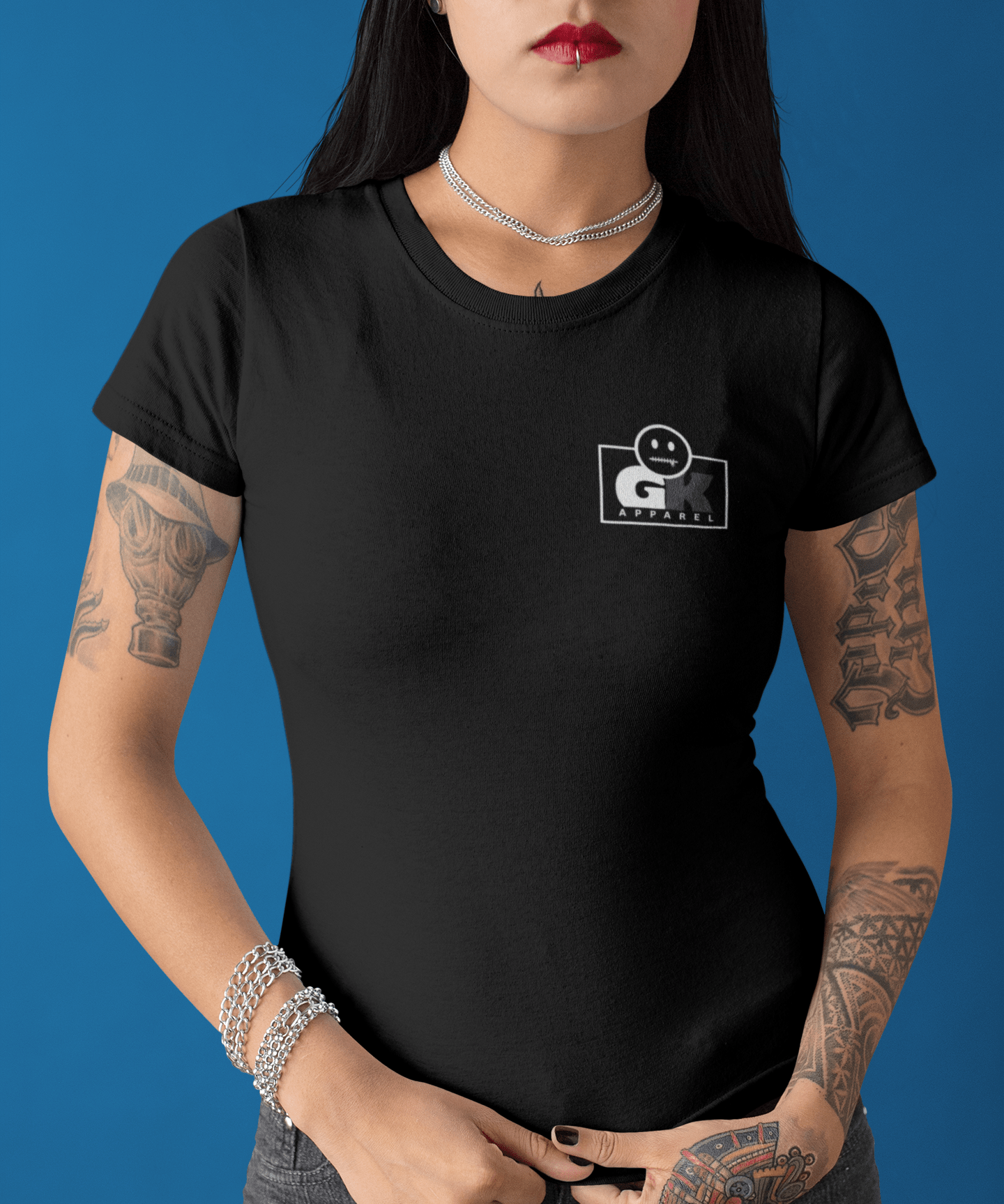 Guilty Kick "Spine Print" Satirical Graphic T-Shirt - The vertical spine Branded Tee 6 - Guilty Kick Apparel