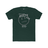 Guilty Kick "Spine Printed" Satirical Graphic T-Shirt - The vertical spine Branded Tee 2 - Guilty Kick Apparel