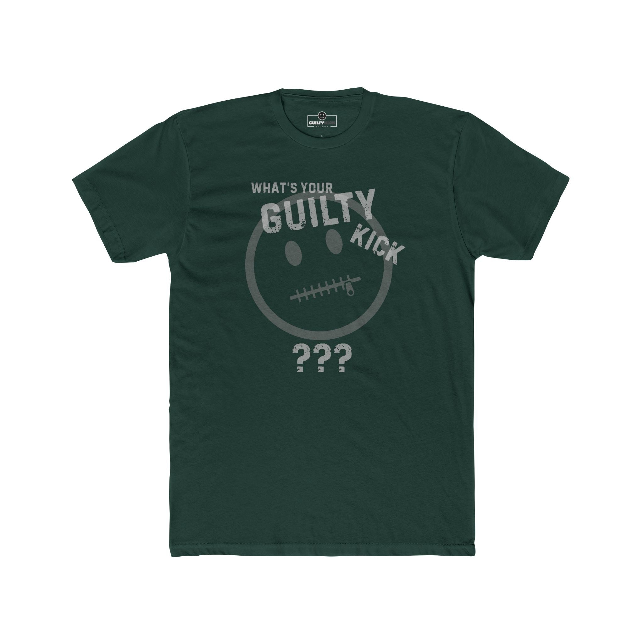 Guilty Kick "Spine Printed" Satirical Graphic T-Shirt - The vertical spine Branded Tee 2 - Guilty Kick Apparel