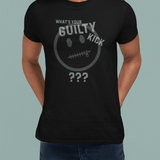 Guilty Kick "Spine Printed" Satirical Graphic T-Shirt - The vertical spine Branded Tee 2 - Guilty Kick Apparel