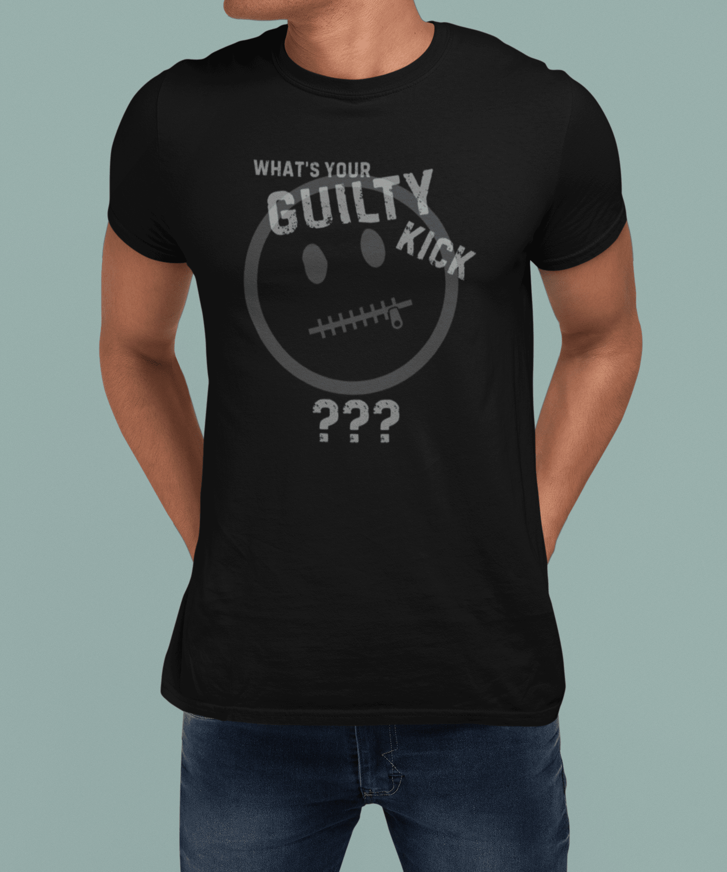 Guilty Kick "Spine Printed" Satirical Graphic T-Shirt - The vertical spine Branded Tee 2 - Guilty Kick Apparel