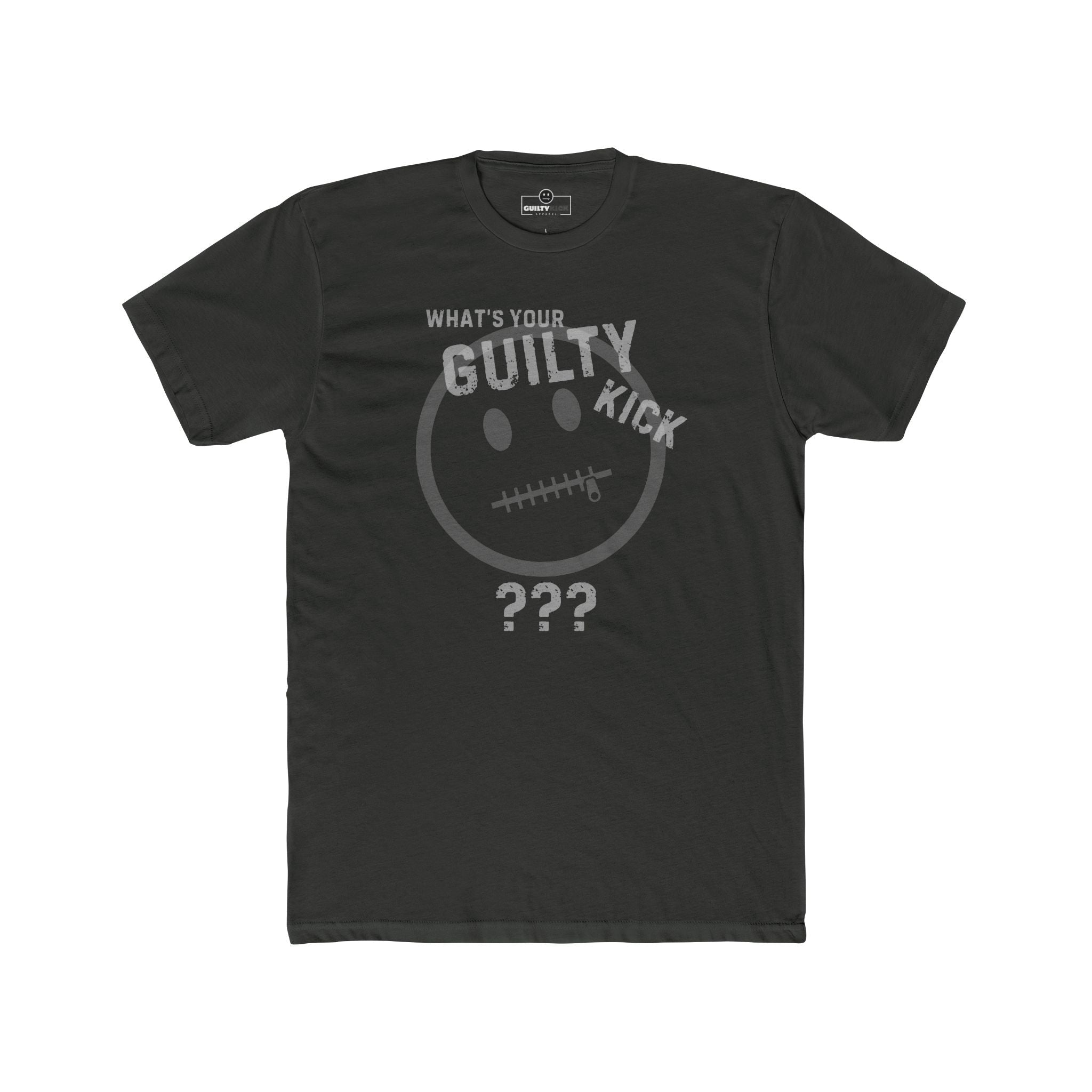 Guilty Kick "Spine Printed" Satirical Graphic T-Shirt - The vertical spine Branded Tee 2 - Guilty Kick Apparel