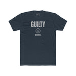 Guilty Shhh Zipper Face T-Shirt Funny Anti Social Satire Graphic Tee - Guilty Kick Apparel