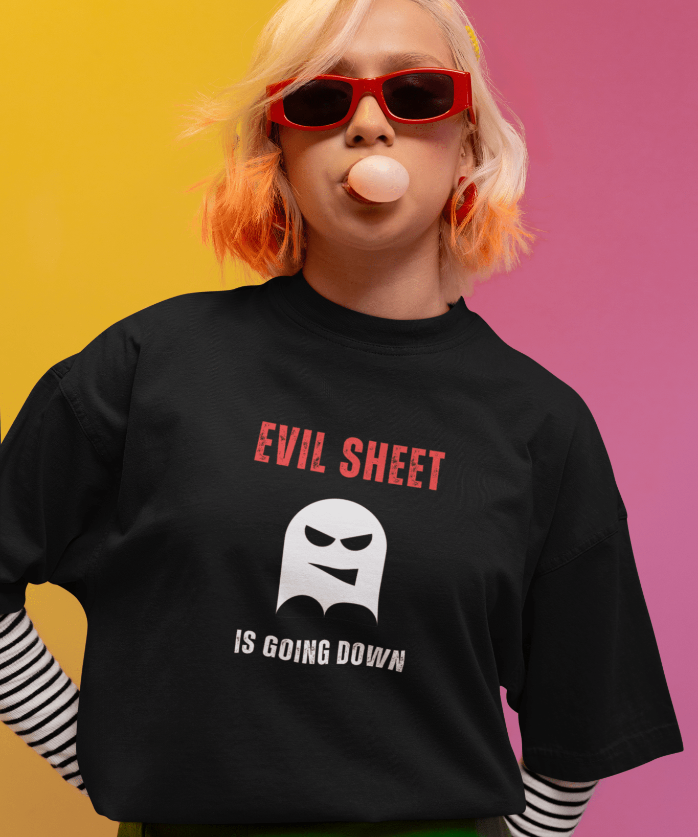 Halloween Ghost Tee - Guilty Kick Apparel