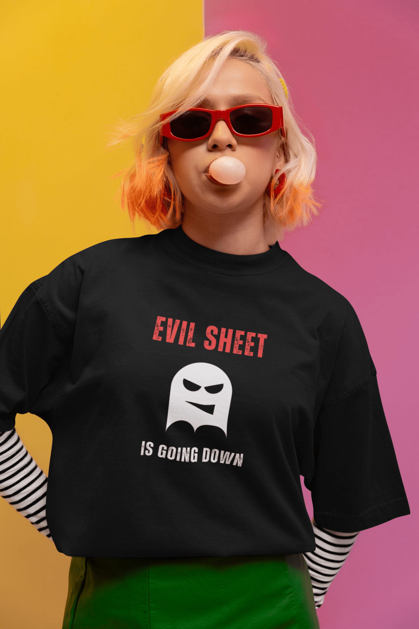 Halloween Ghost Tee - Guilty Kick Apparel