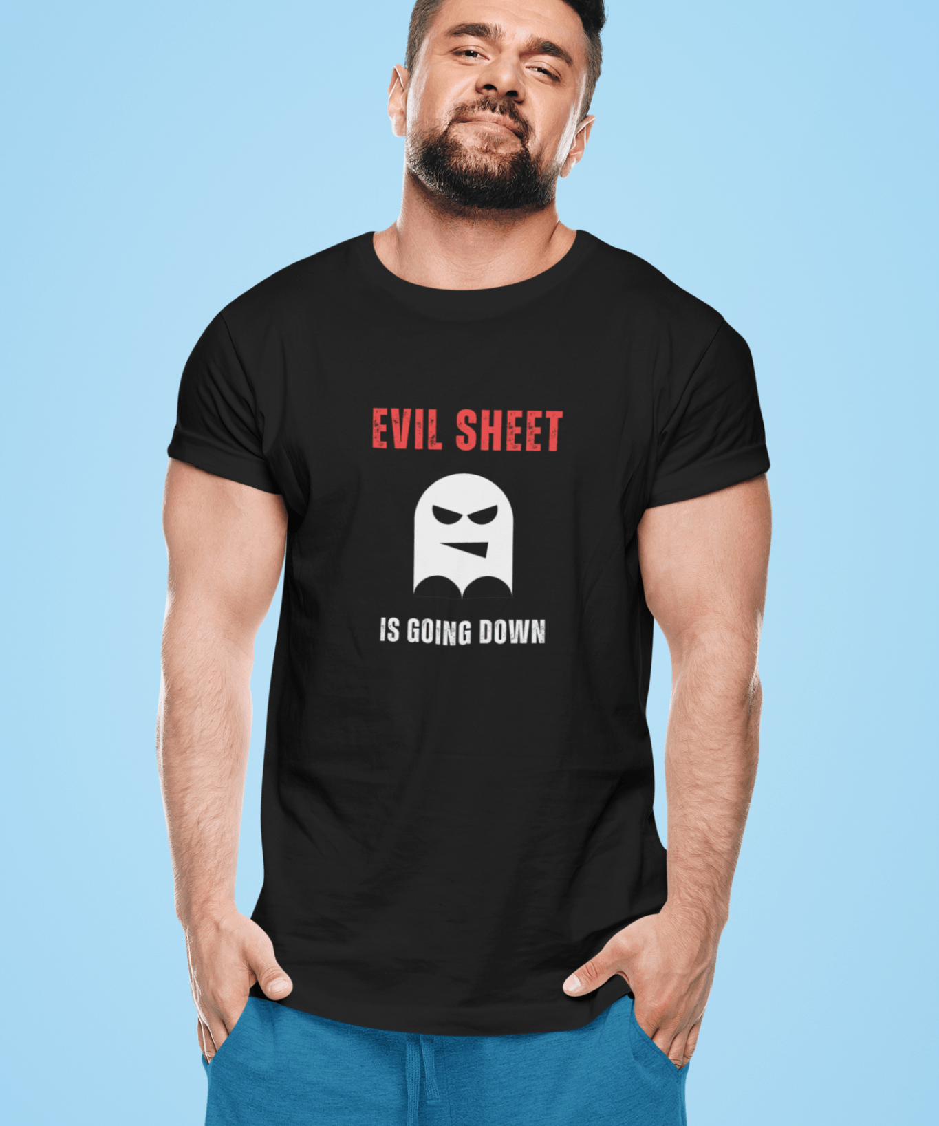 Halloween Ghost Tee - Guilty Kick Apparel