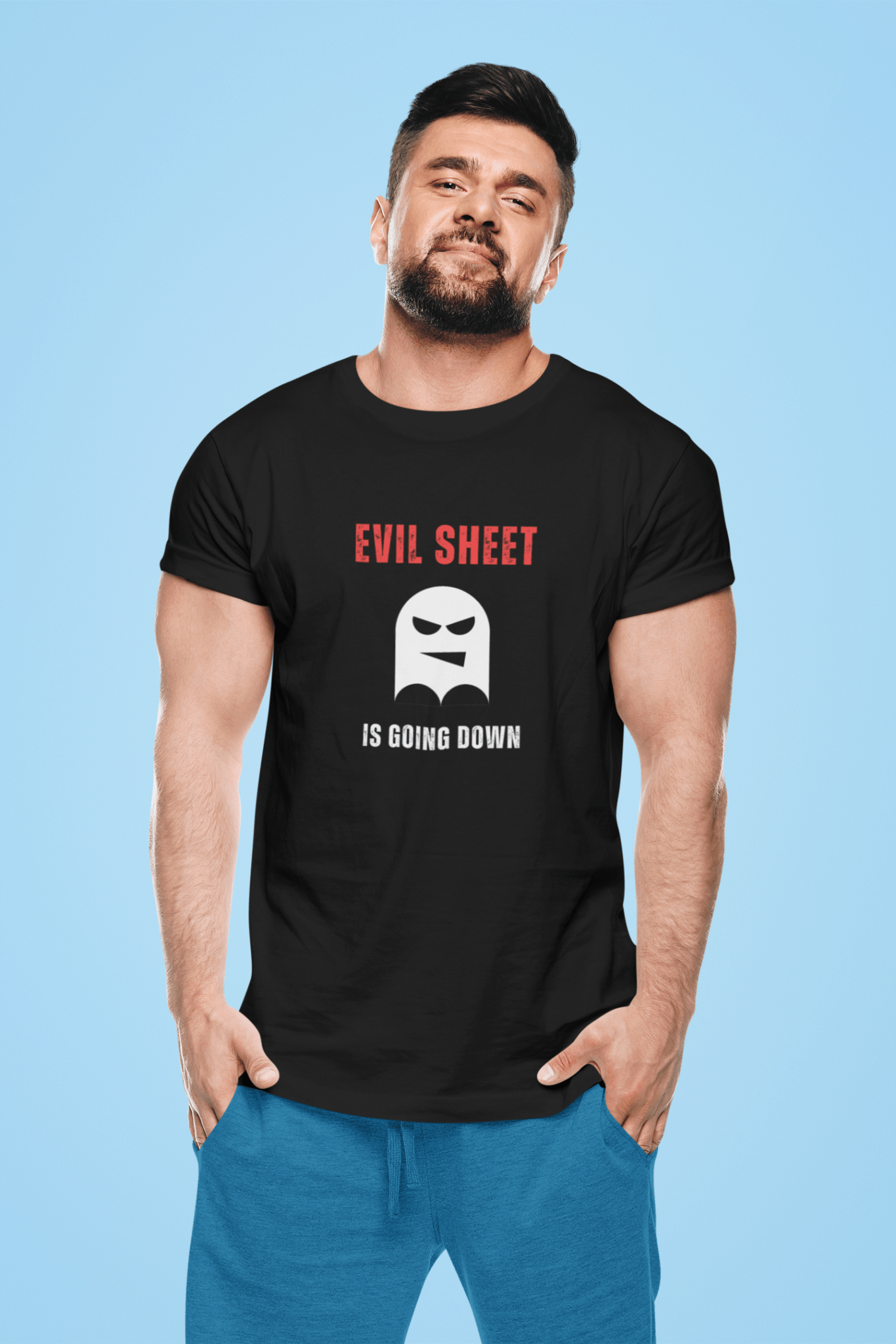 Halloween Ghost Tee - Guilty Kick Apparel
