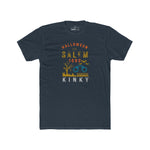 Halloween in Salem 1692 Kinky T-Shirt | Sarcastic Witch Trials Shackles Graphic Tee, Funny Dark Humor Puritan Halloween Shirt - Guilty Kick Apparel