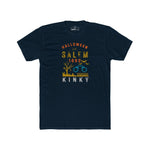 Halloween in Salem 1692 Kinky T-Shirt | Sarcastic Witch Trials Shackles Graphic Tee, Funny Dark Humor Puritan Halloween Shirt - Guilty Kick Apparel